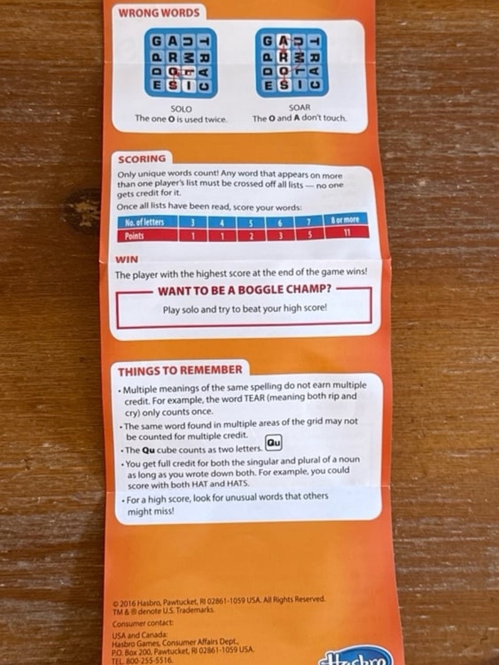 Boggle game - Picture 5 of 5